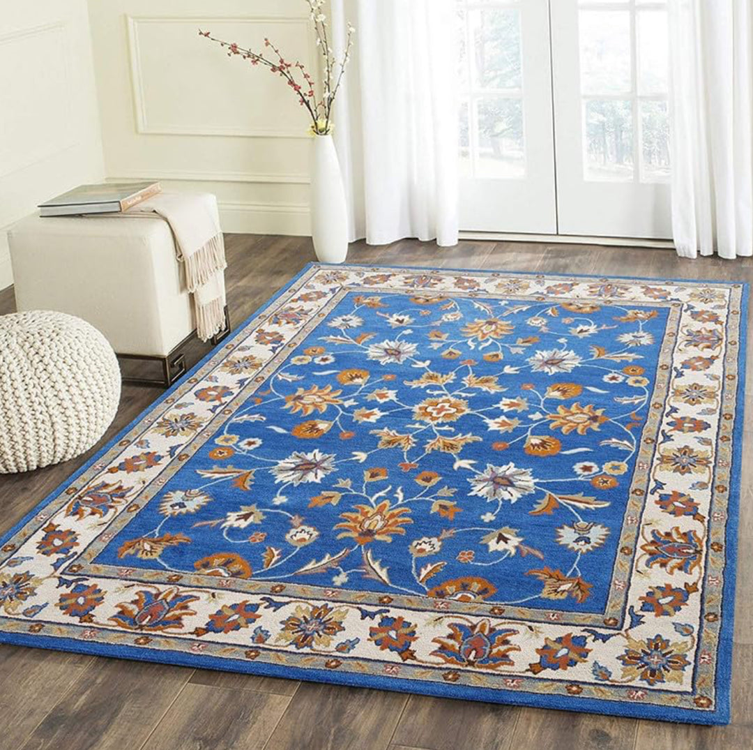 Handmade Persian Blue Carpet