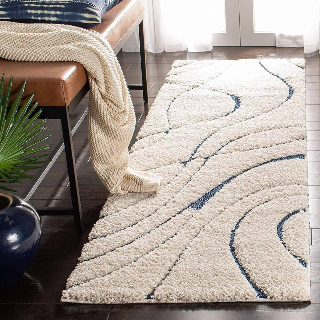 Handmade Modern Runner Wool Carpet