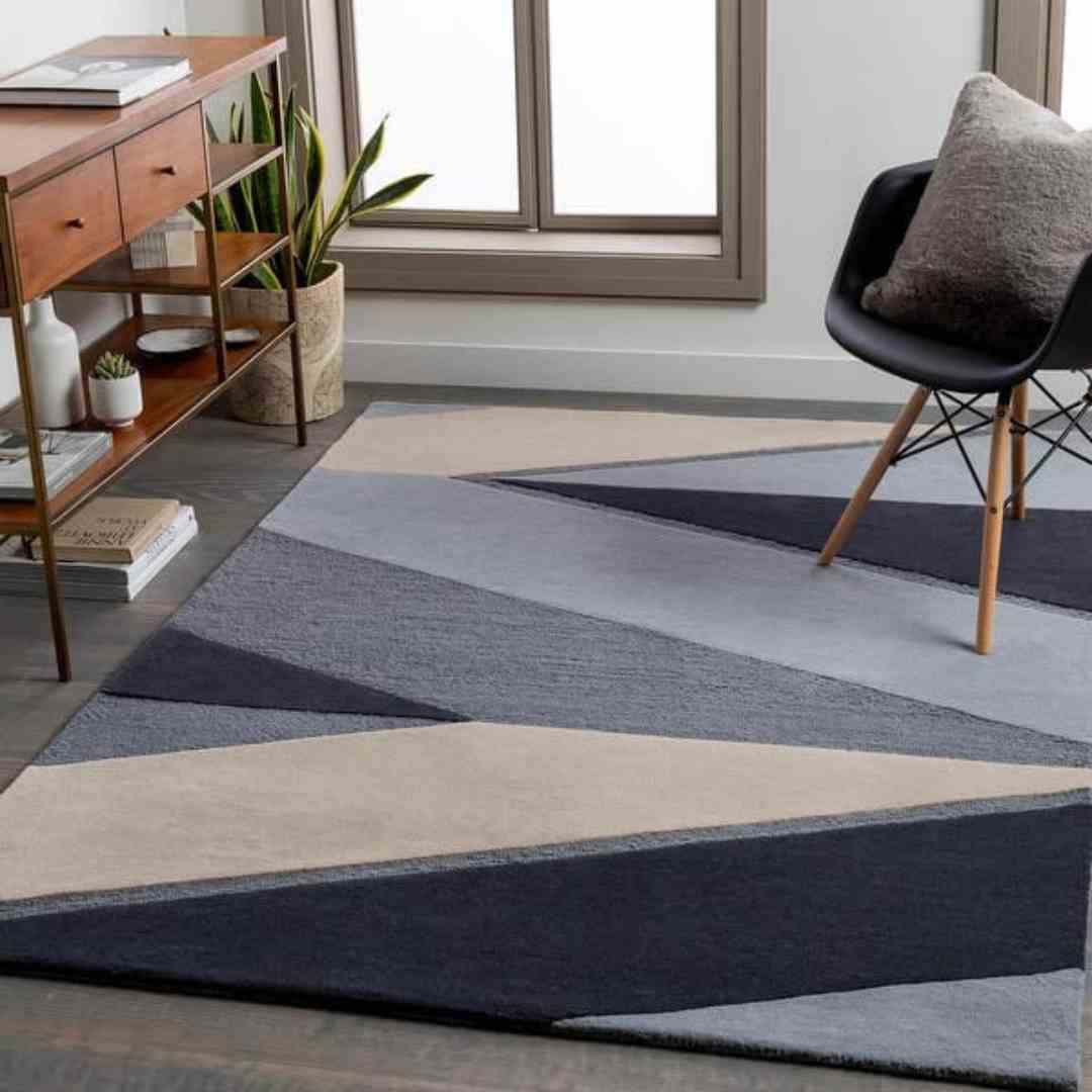 Hand Tufted Modern Soft Woolen Carpet