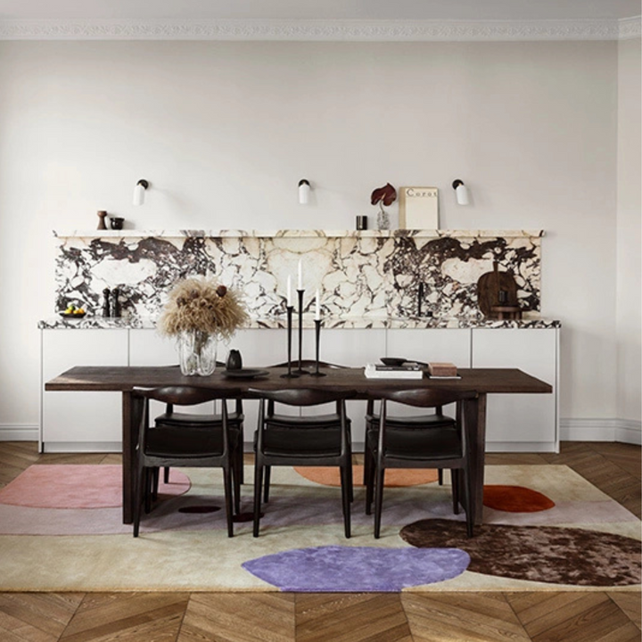 Magical Garden Modern Woolen Carpet