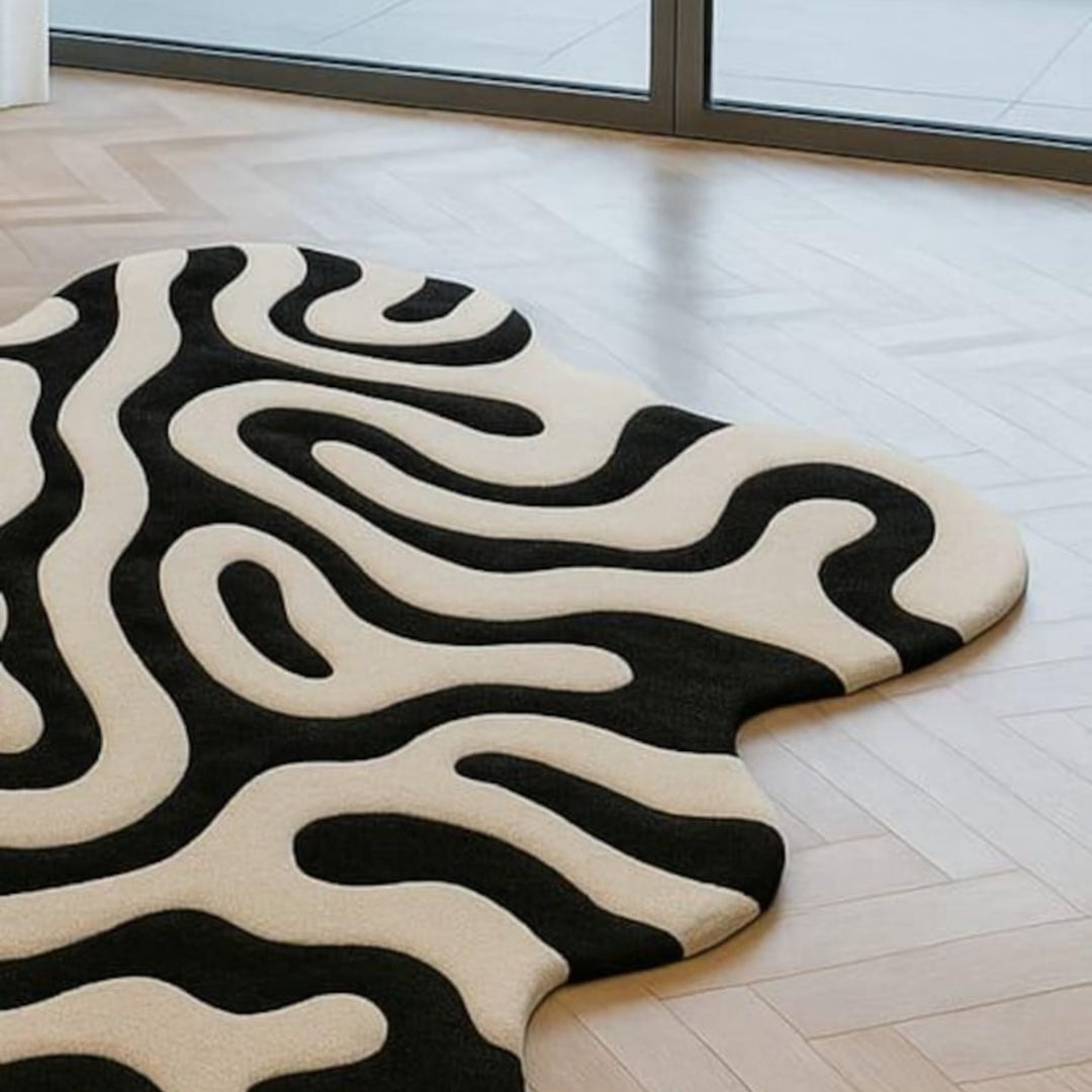 Morris Irregular Shape Woolen Carpet