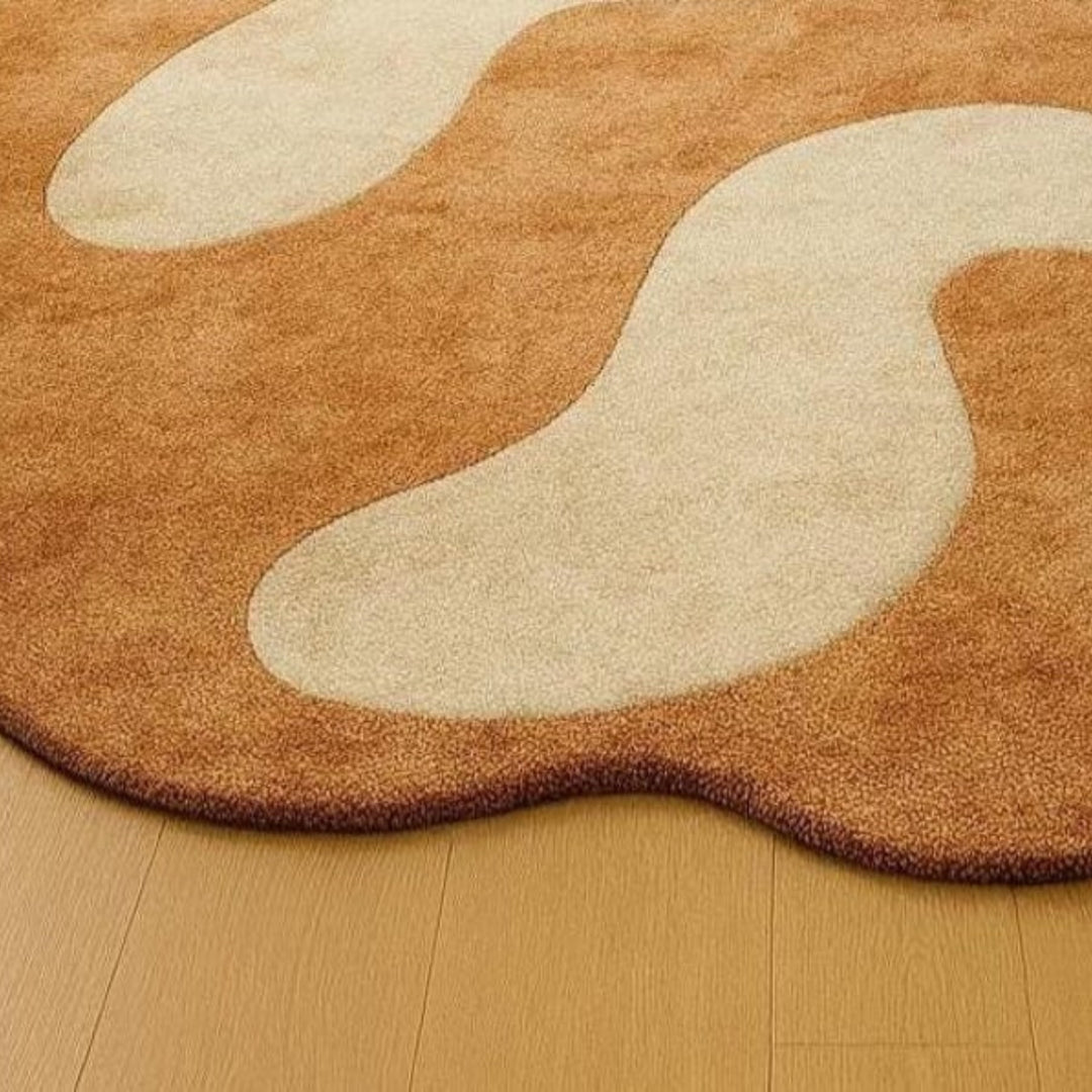 Ragiva Irregular Shape Woolen Carpet
