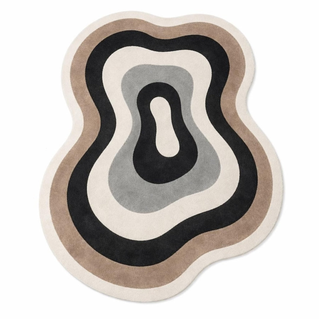 Beyra Irregular Shape Woolen Carpet