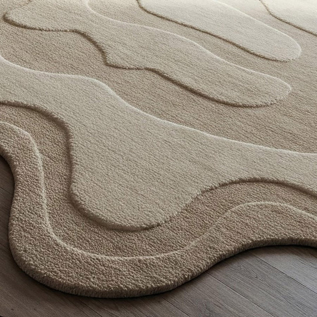 Eric Irregular Shape Woolen Carpet