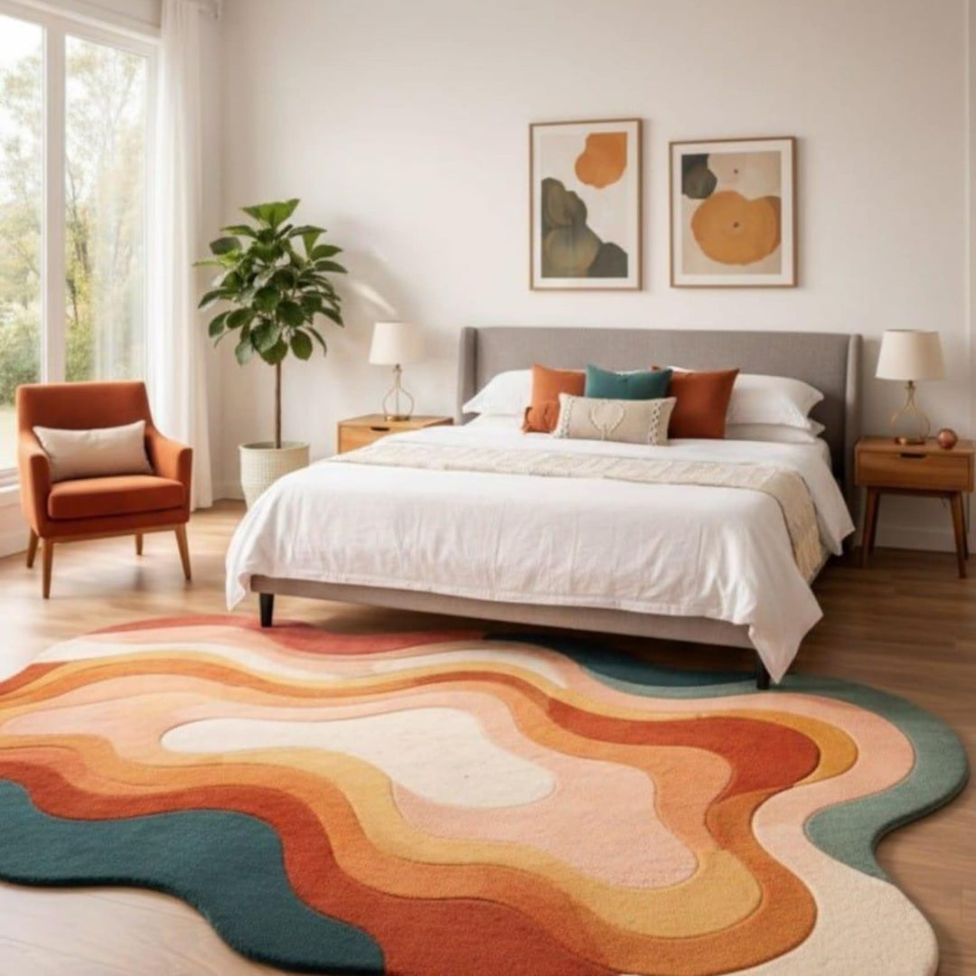 Mirato Irregular Shape Woolen Carpet