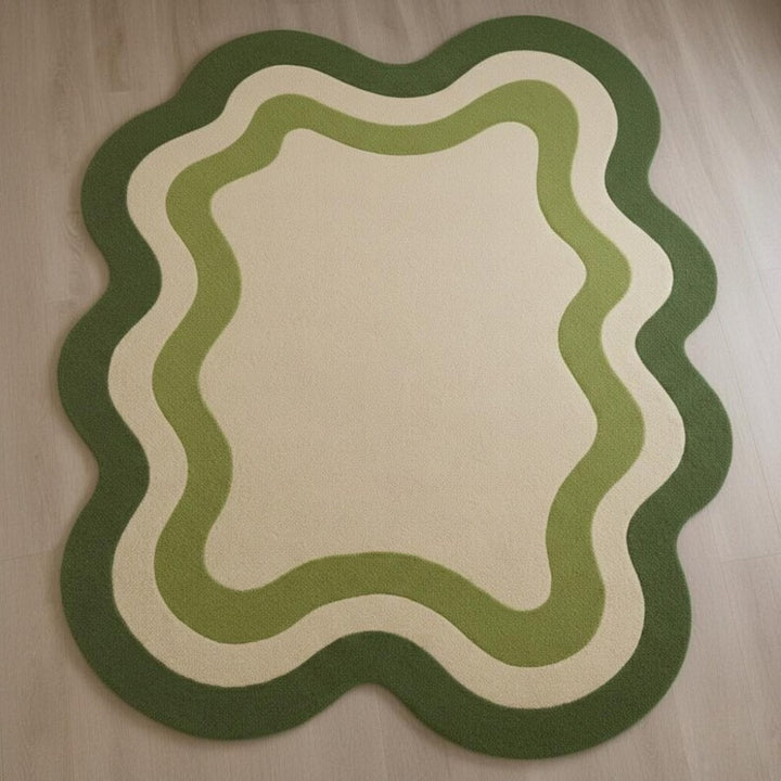 Asahi Irregular Shape Woolen Carpet