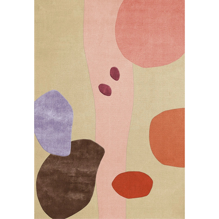 Magical Garden Modern Woolen Carpet