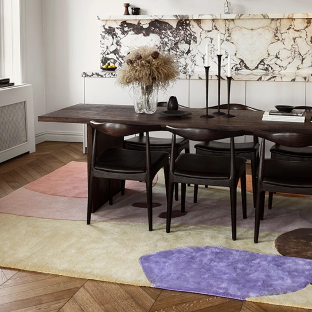 Magical Garden Modern Woolen Carpet