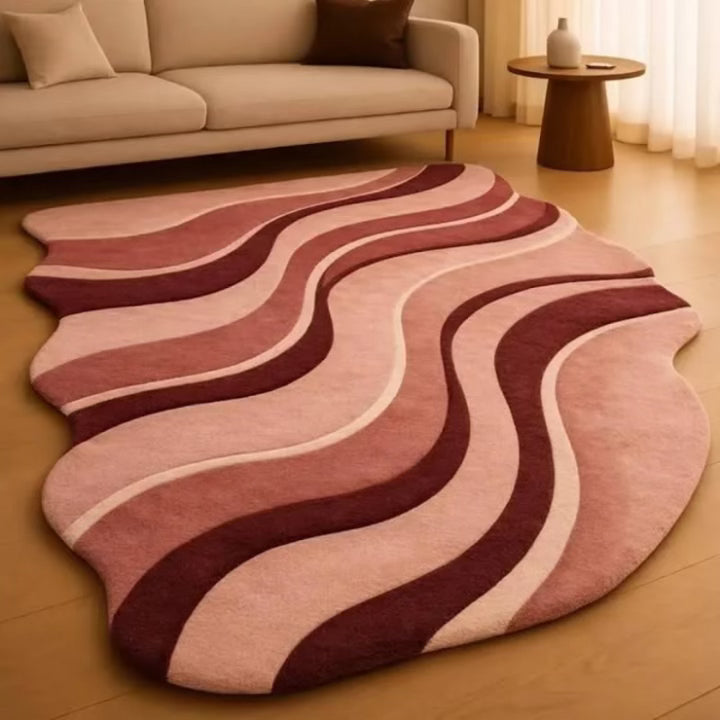 Milot Irregular Shape Woolen Carpet