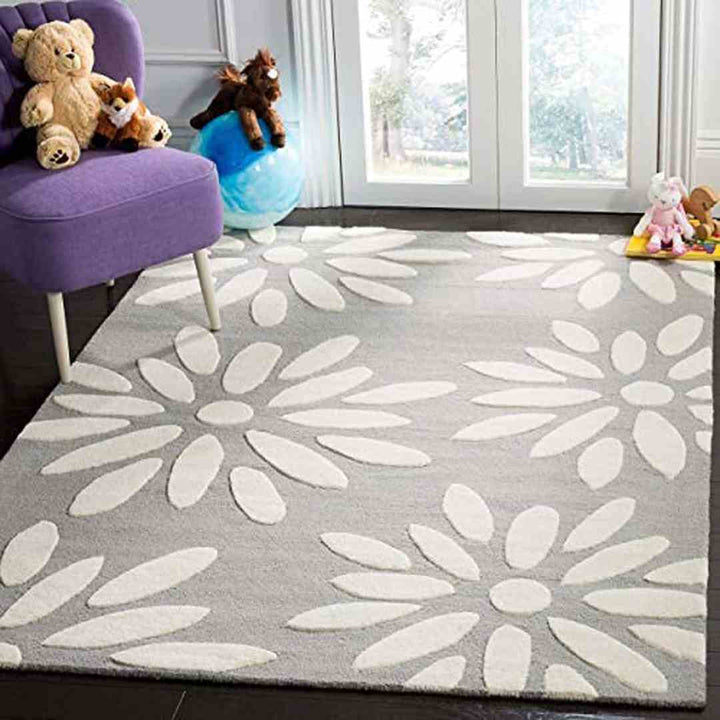 Handmade Woolen Modern Tufted Carpet