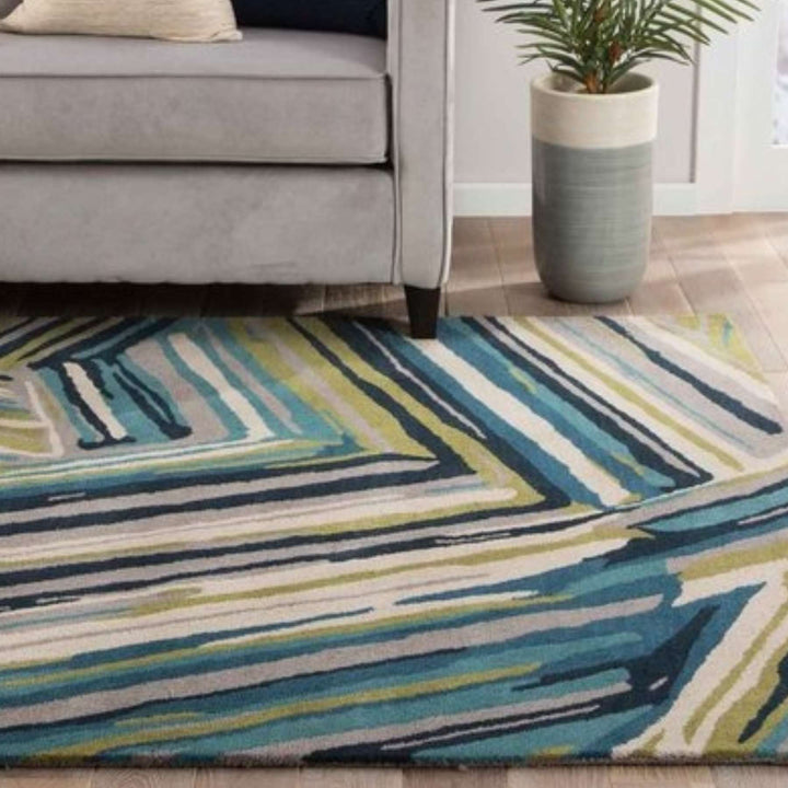 Handtufted Modern Shade Woolen Carpet