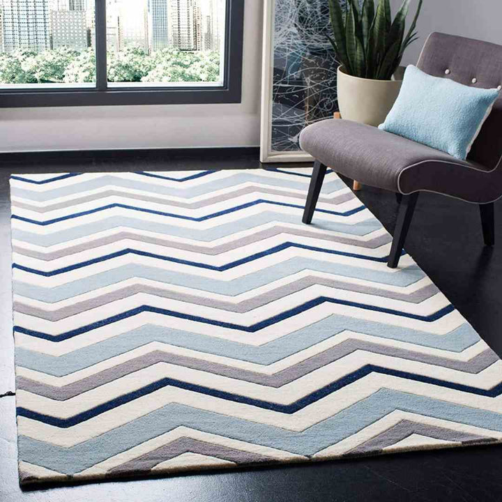 Handmade Modern Vistara Woolen Carpet